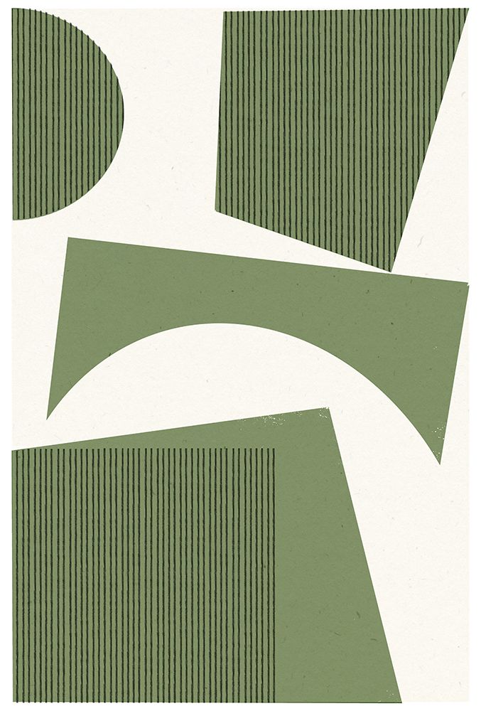 Modern Abstract Shape 01 art print by The Miuus Studio for $57.95 CAD