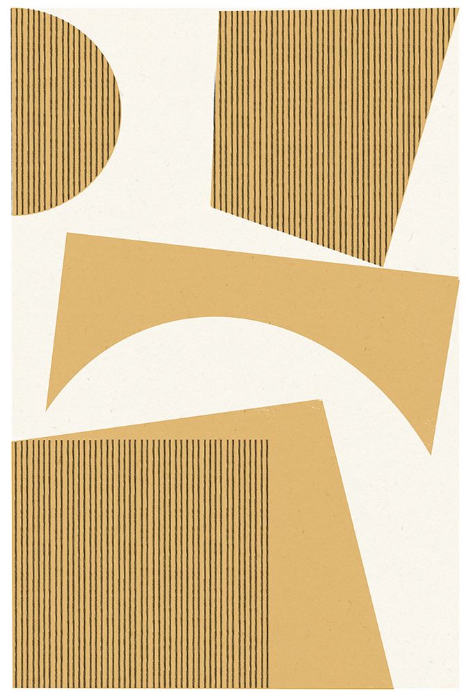Modern Abstract Shape 03 art print by The Miuus Studio for $57.95 CAD