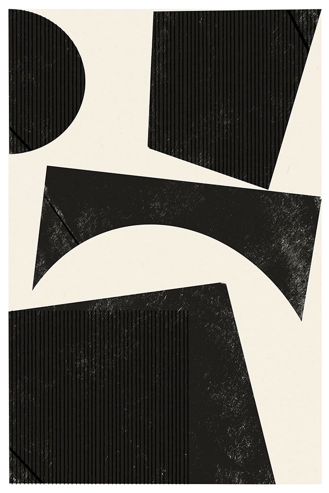 Modern Abstract Shape 04 art print by The Miuus Studio for $57.95 CAD