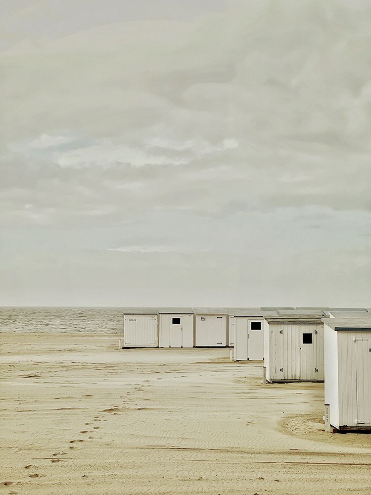 Northsea Colours  | Knokke Beach art print by Tom Deleenheer for $57.95 CAD