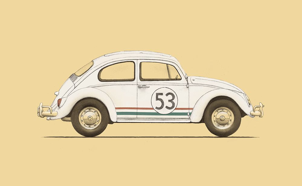 Beetle art print by Florent Bodart for $57.95 CAD