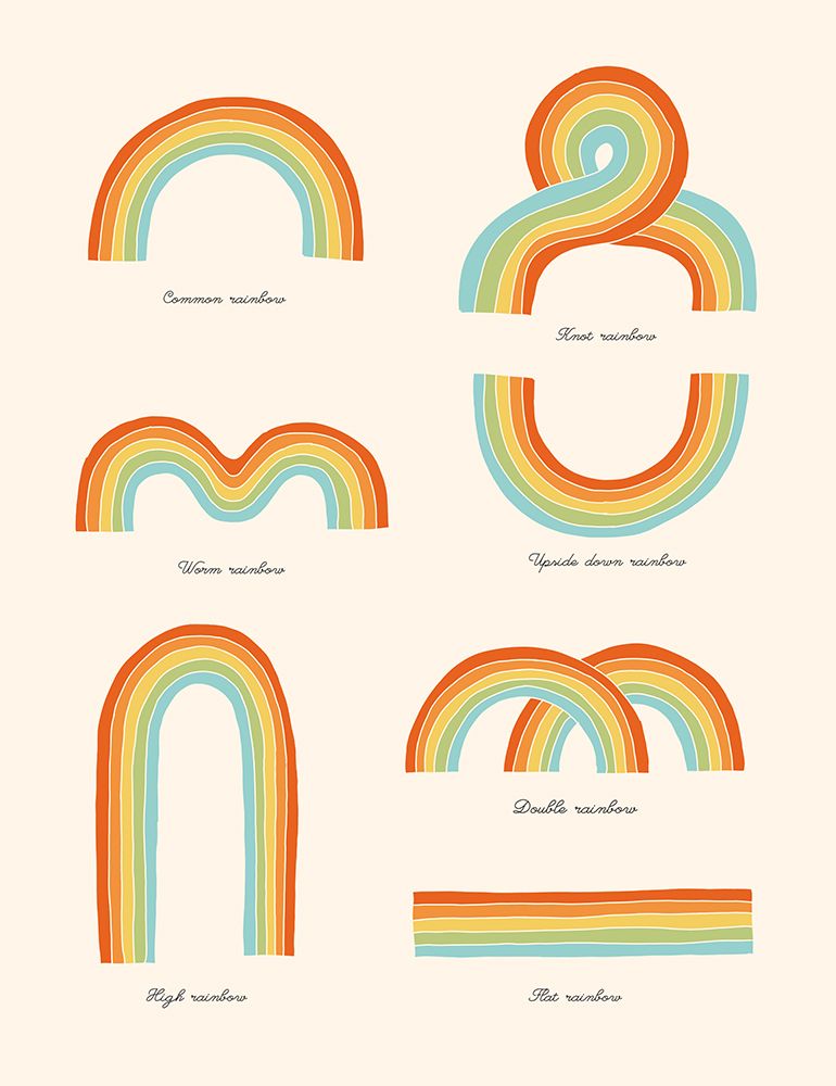 Know Your Rainbows art print by Florent Bodart for $57.95 CAD