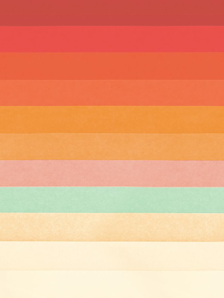 Rainbow Chevrons art print by Florent Bodart for $57.95 CAD