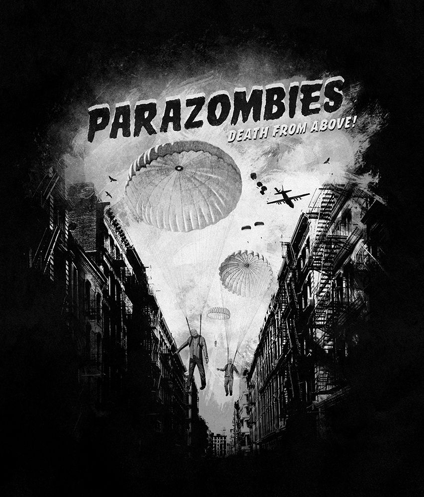 Parazombies art print by Florent Bodart for $57.95 CAD