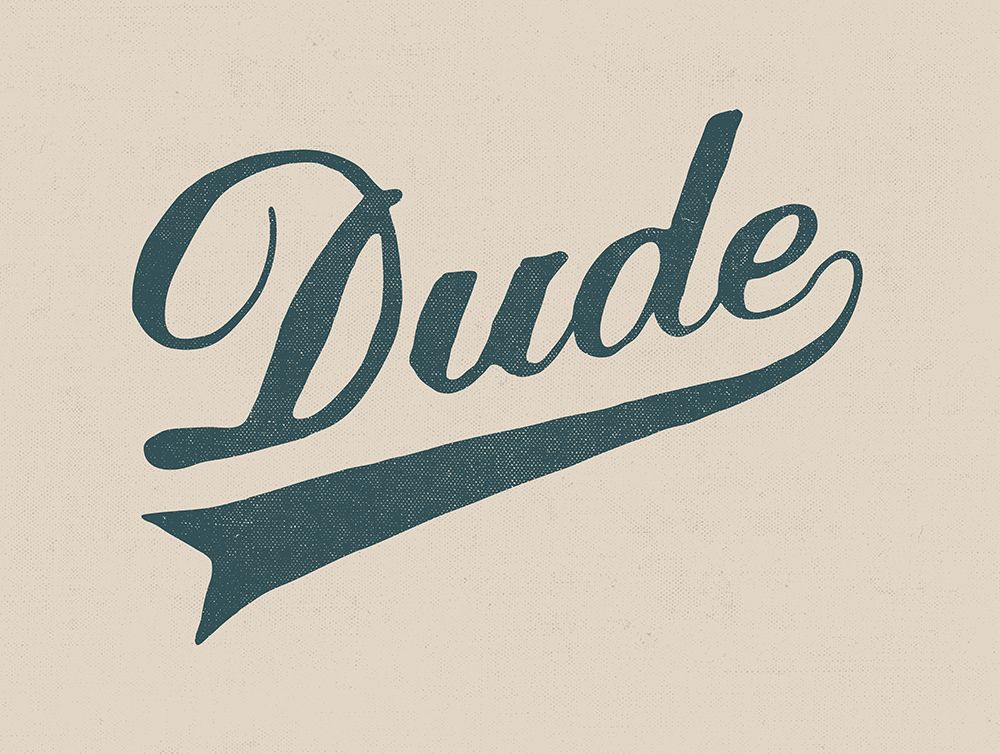 Dude art print by Florent Bodart for $57.95 CAD