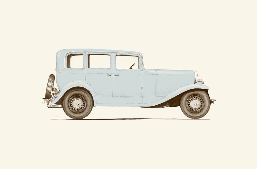 Car 30 art print by Florent Bodart for $57.95 CAD