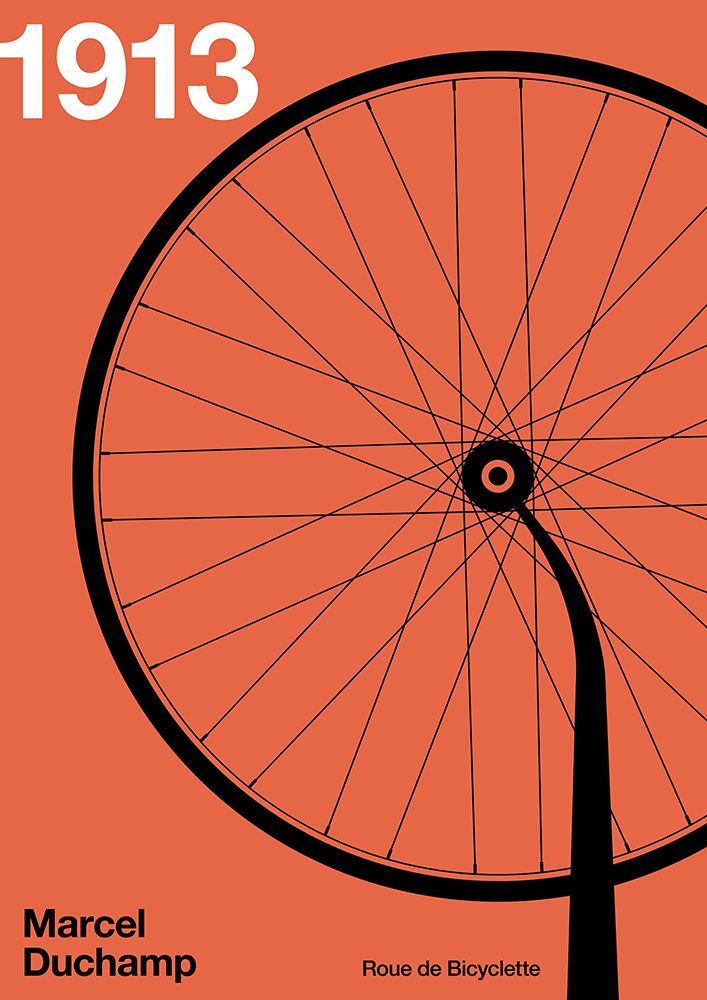 1913 Roue De Bicyclette art print by Florent Bodart for $57.95 CAD