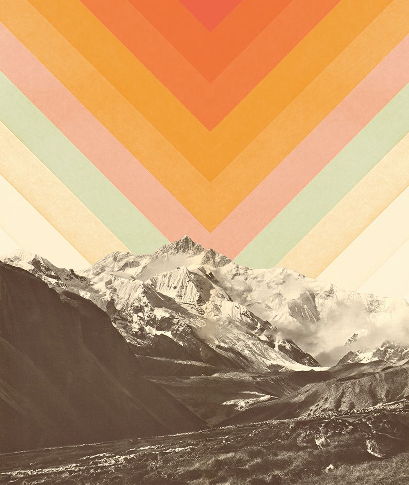 Mountainscape NAo2 art print by Florent Bodart for $57.95 CAD