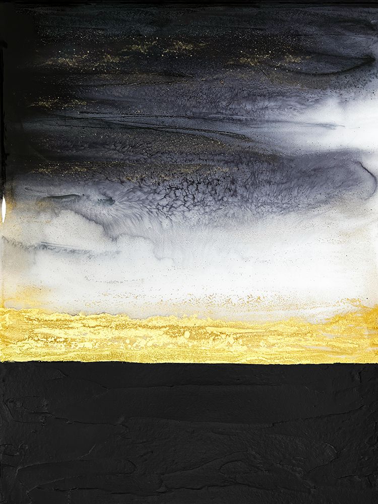 Noir and Gold art print by Alyson Storms for $57.95 CAD