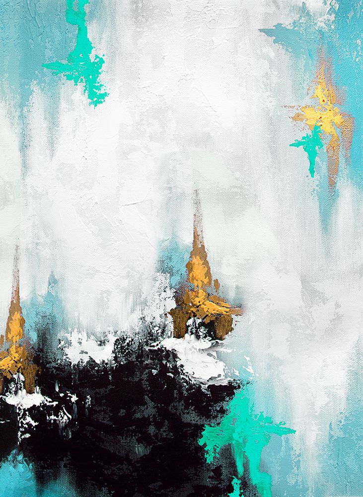 Parallel Gold 1 art print by Alyson Storms for $57.95 CAD