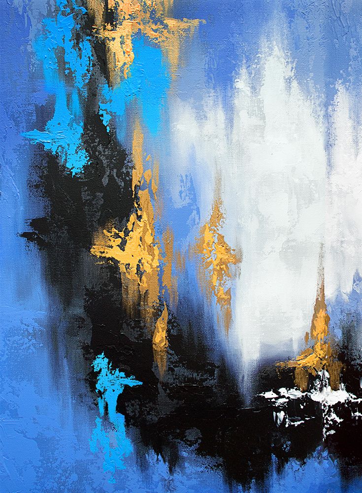 Parallel Gold 2 art print by Alyson Storms for $57.95 CAD