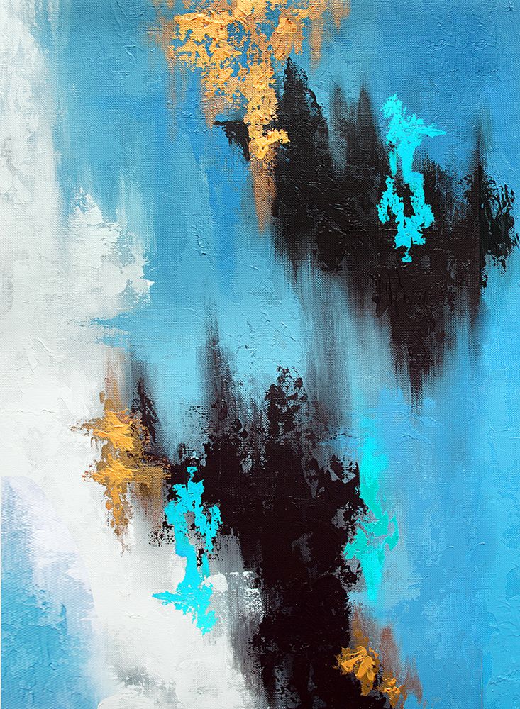 Parallel Gold 3 art print by Alyson Storms for $57.95 CAD