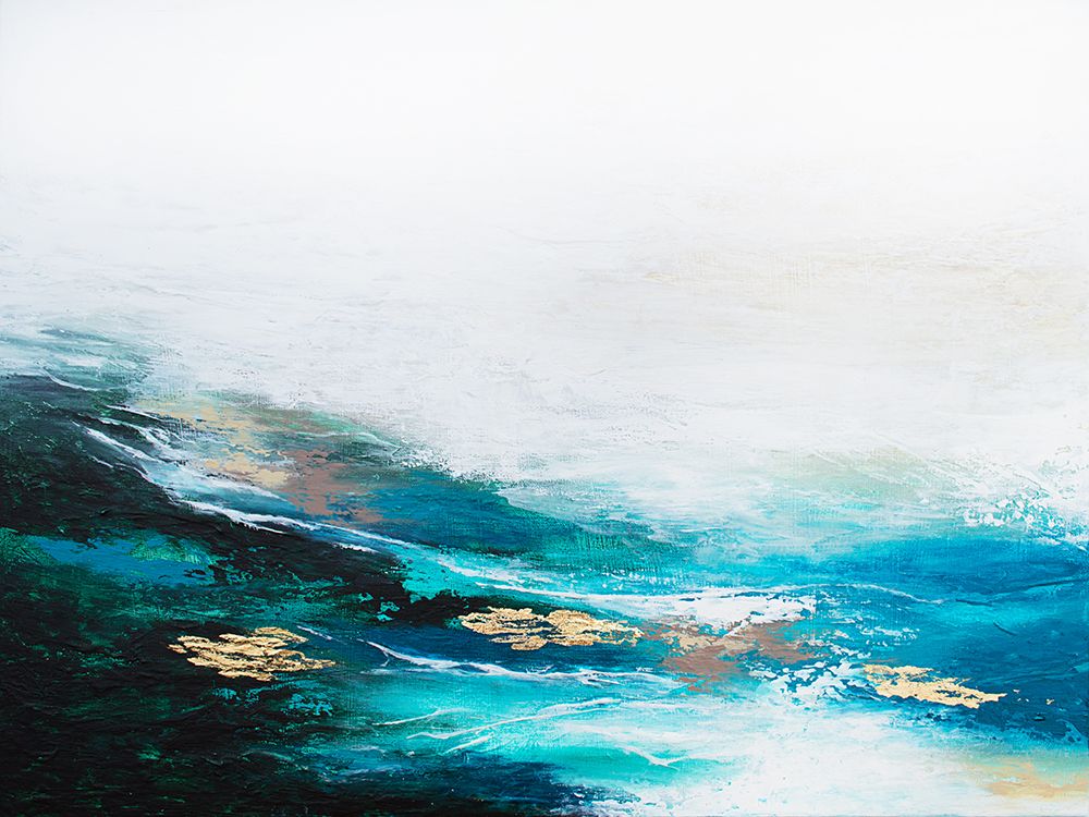 Verdant Wave art print by Alyson Storms for $57.95 CAD
