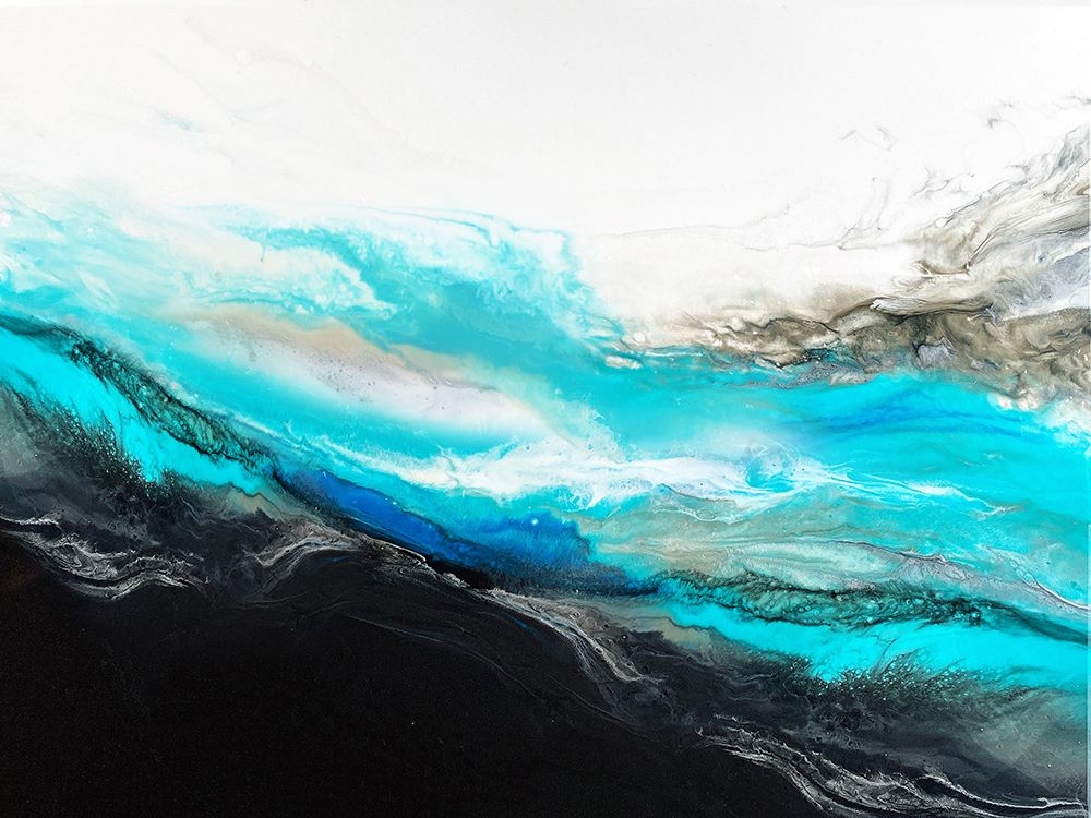 Wave Crashing art print by Alyson Storms for $57.95 CAD