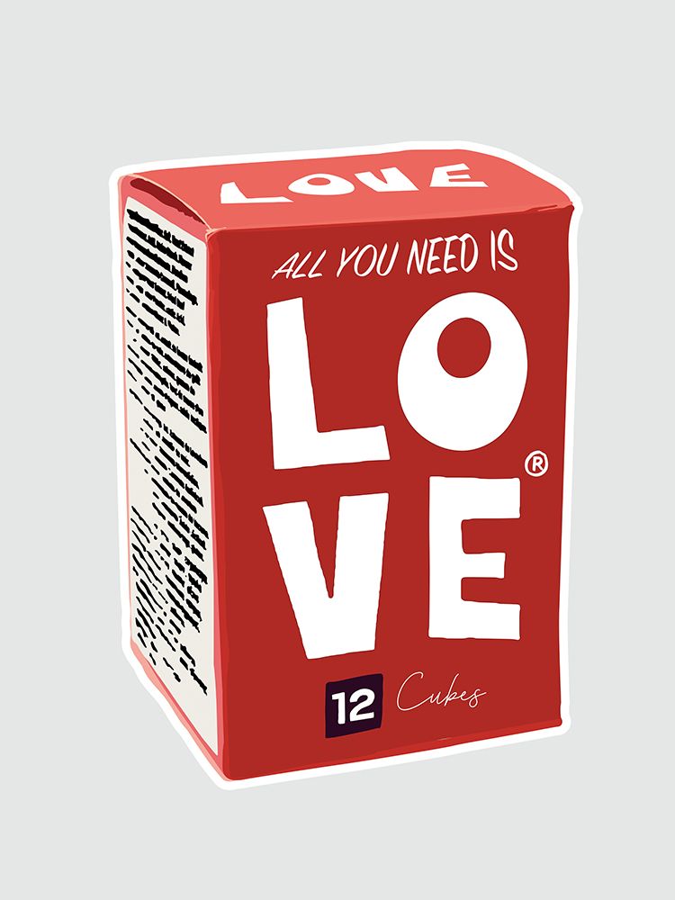 All You Need Is (Oxo) Love art print by Jon Downer for $57.95 CAD