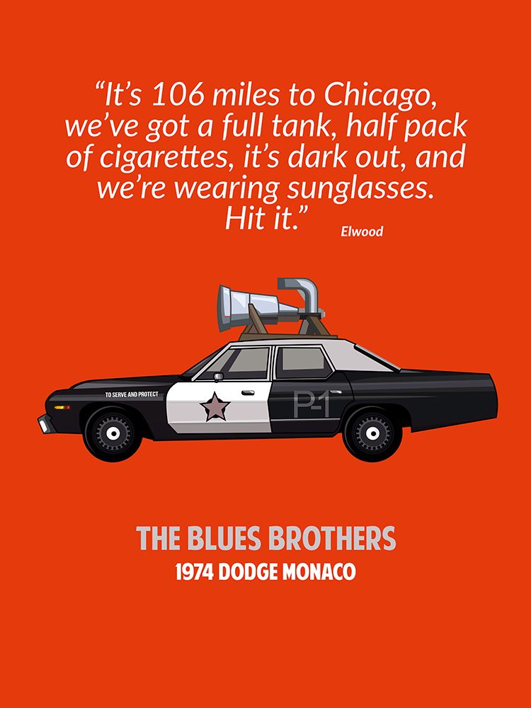 Blues Brothers Standard Wall Art art print by Jon Downer for $57.95 CAD