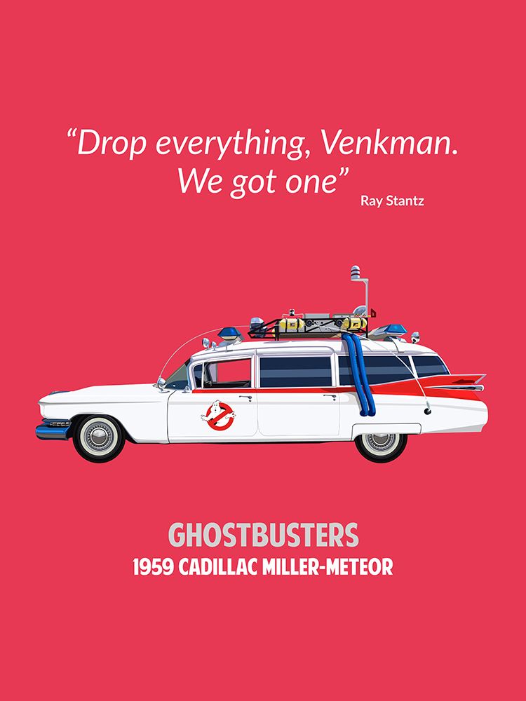 Ghostbusters art print by Jon Downer for $57.95 CAD
