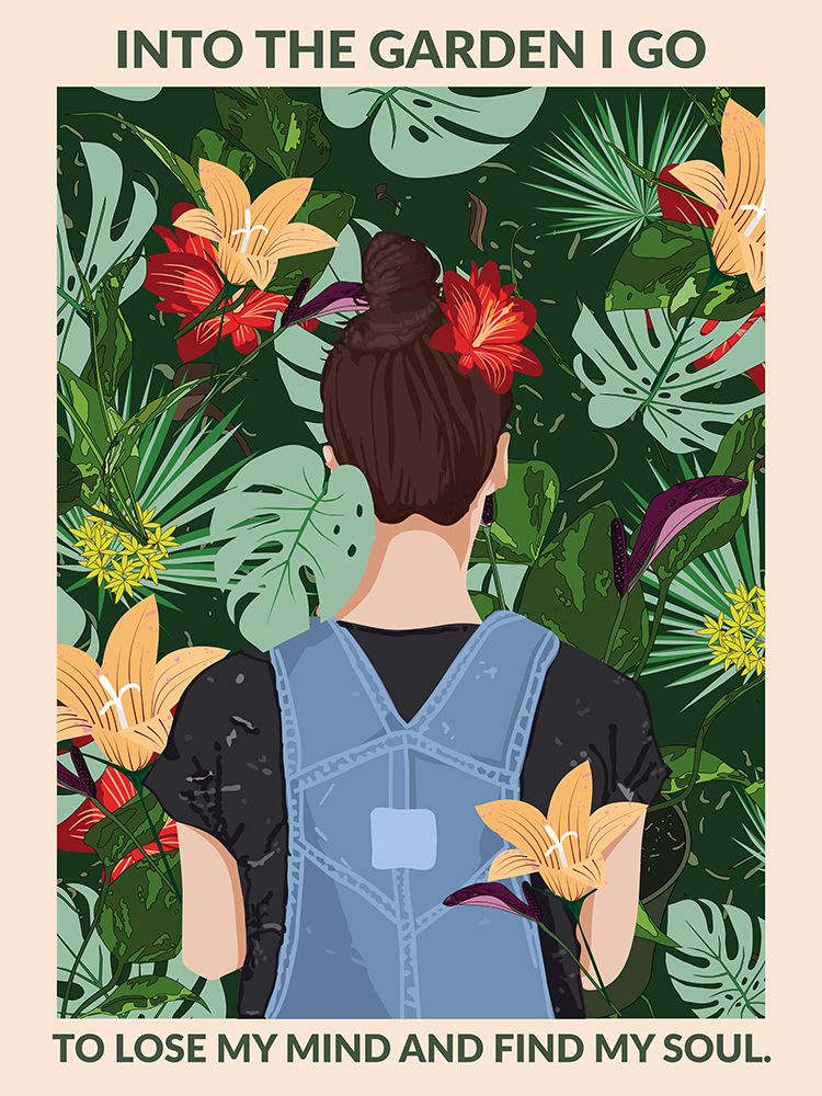 Into the Garden Standard Wall Art art print by Jon Downer for $57.95 CAD