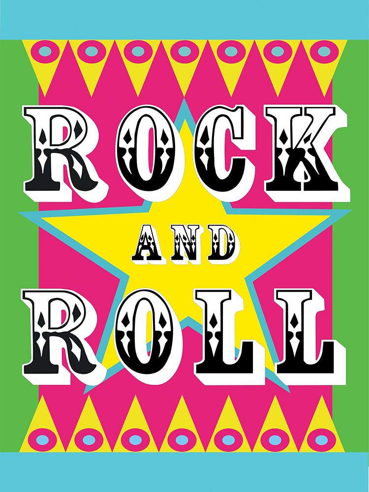 Rock a Roll Carnival art print by Jon Downer for $57.95 CAD