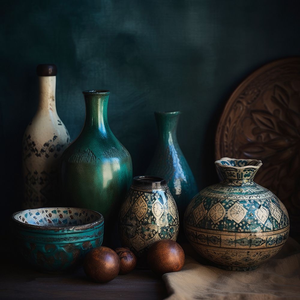 Moroccan Still Life No 4 art print by Treechild for $57.95 CAD
