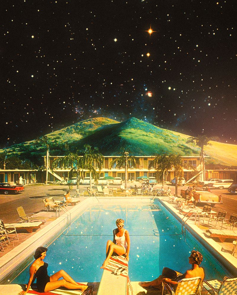 Space Pool art print by Taudalpoi for $57.95 CAD