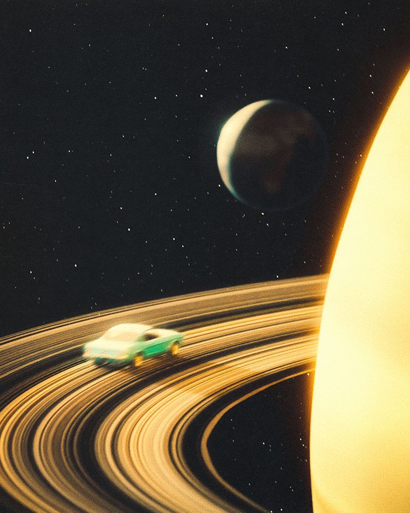 Saturn Highway art print by Taudalpoi for $57.95 CAD
