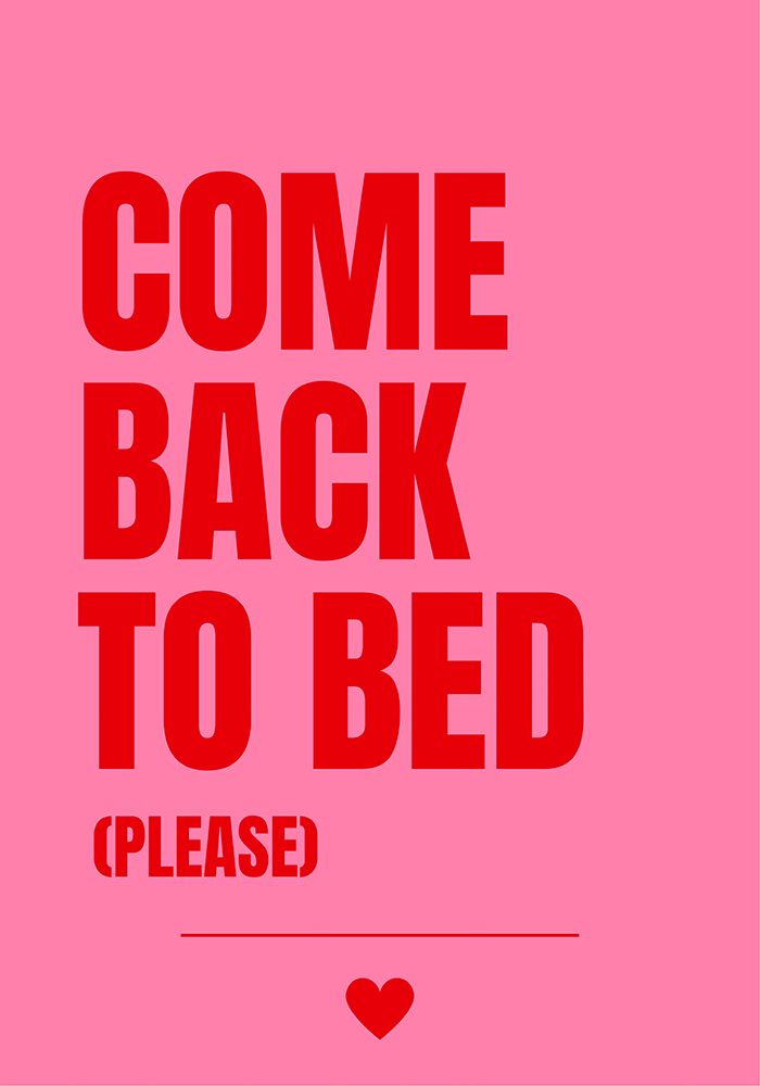 Come Back to Bed art print by Athene Fritsch for $57.95 CAD