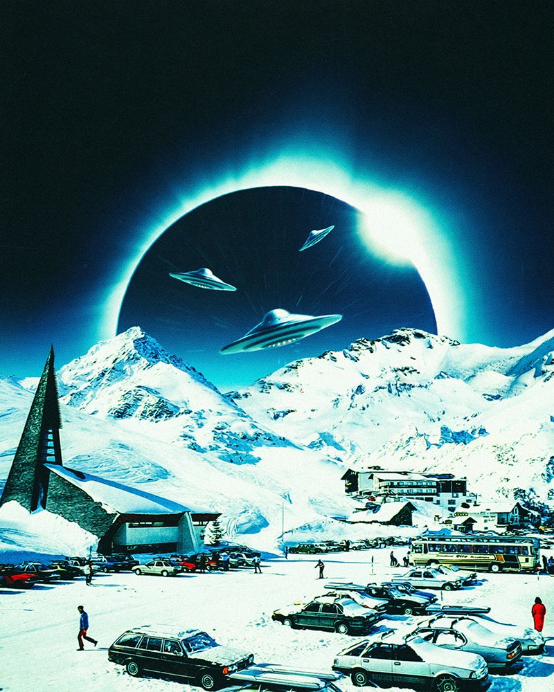Winter Eclipse art print by Taudalpoi for $57.95 CAD