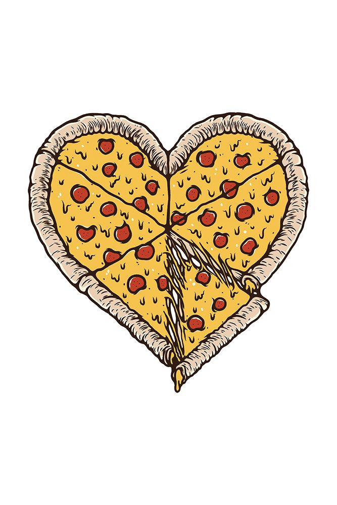 I Love Pizza art print by Jay Stanley for $57.95 CAD
