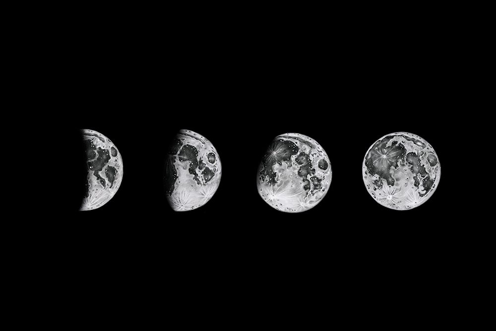 Lunar Phases art print by Jay Stanley for $57.95 CAD