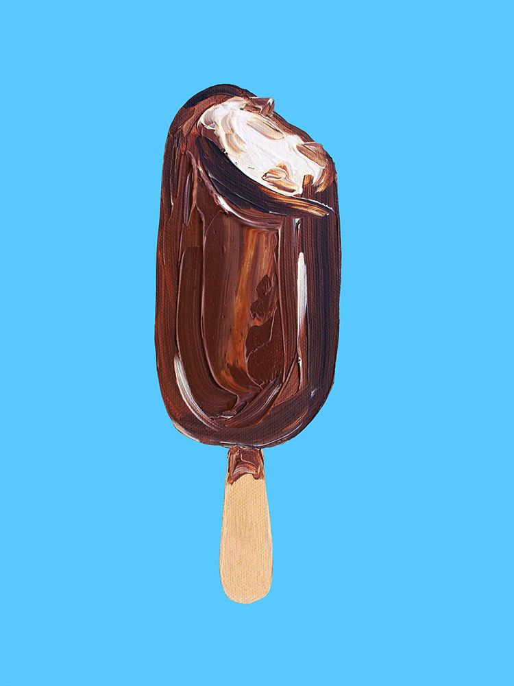 Magnum Ice Cream art print by Alice Straker for $57.95 CAD