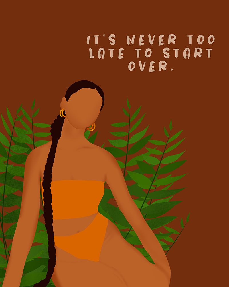 never late art print by Carelle Nguessan for $57.95 CAD
