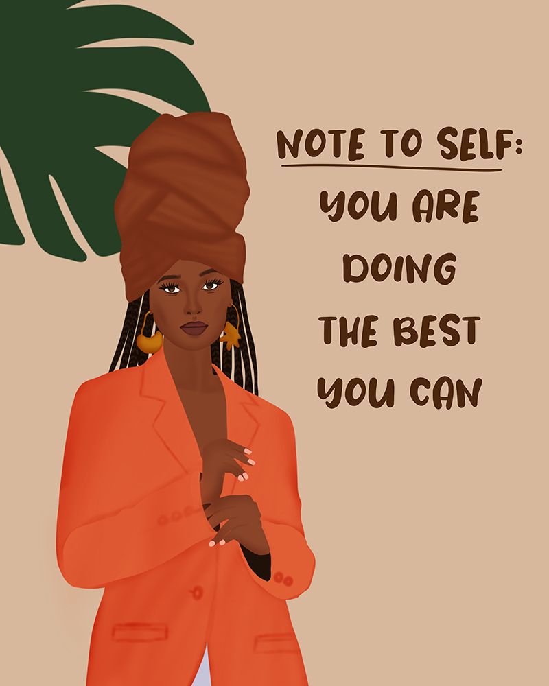 Best You Can art print by Carelle Nguessan for $57.95 CAD