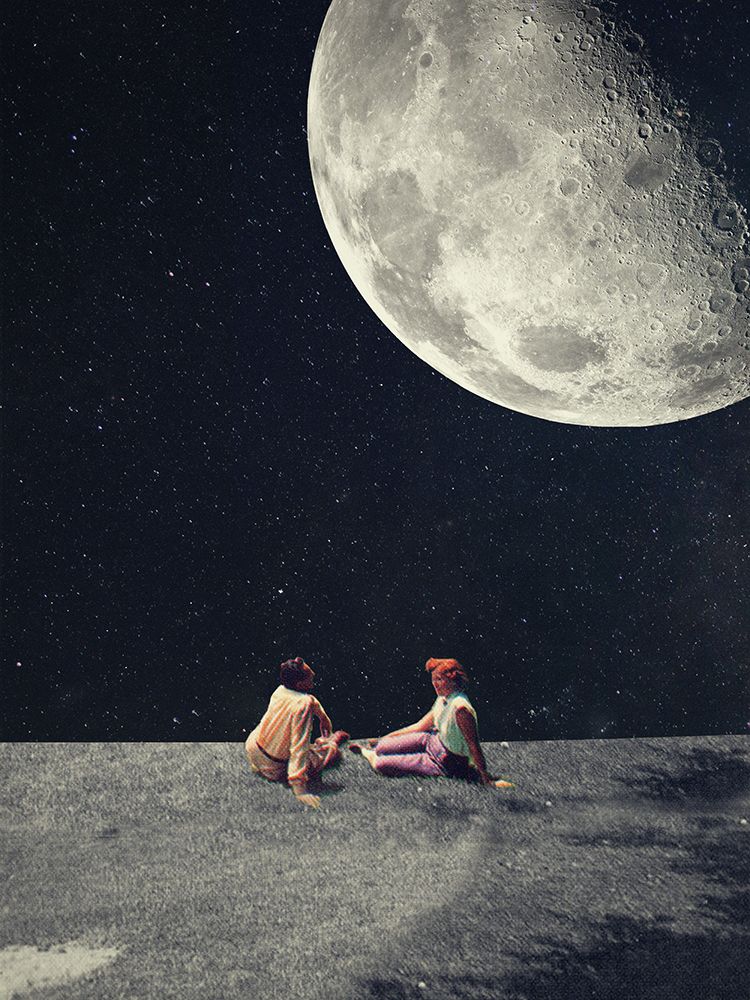 I Gave You the Moon for a Smile art print by Frank Moth for $57.95 CAD