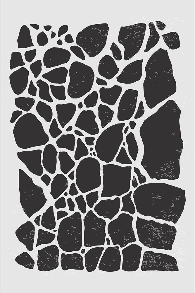 Geometric Rocky Pattern art print by Jay Stanley for $57.95 CAD