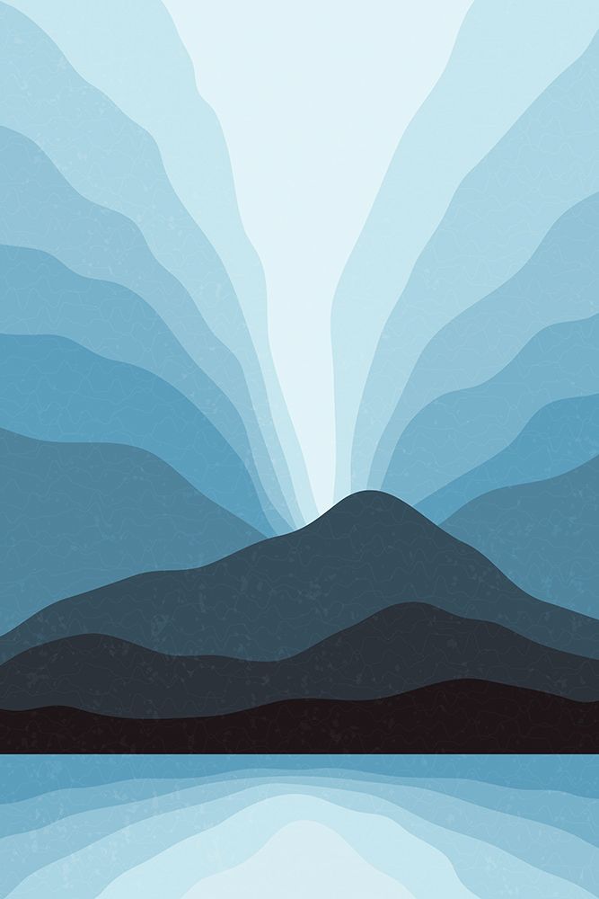 Blue Mountain Vibes #2 art print by Jay Stanley for $57.95 CAD