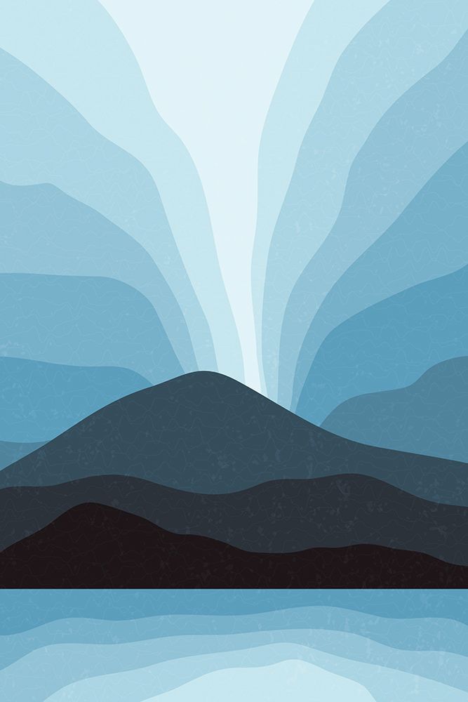 Blue Mountain Vibes #3 art print by Jay Stanley for $57.95 CAD