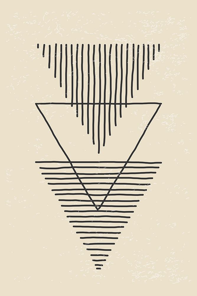 Boho Triangles art print by Jay Stanley for $57.95 CAD