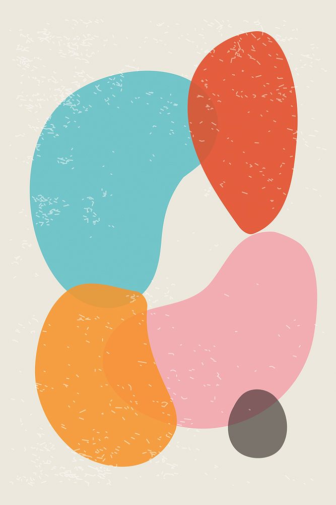 Bright Abstract Shapes #4 art print by Jay Stanley for $57.95 CAD