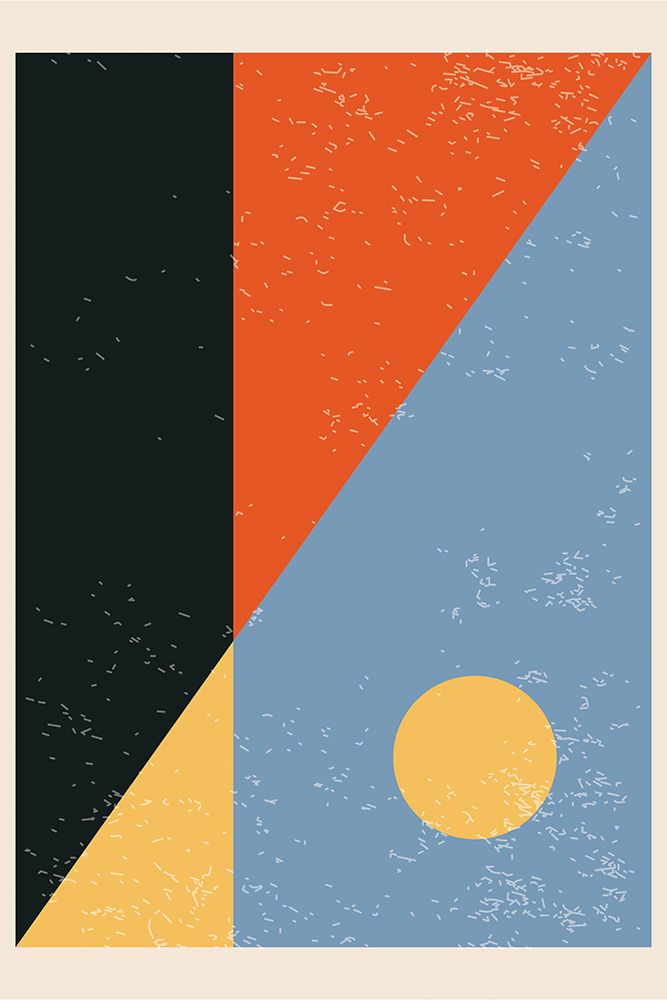 Minimal Abstract Shapes Series #6 art print by Jay Stanley for $57.95 CAD