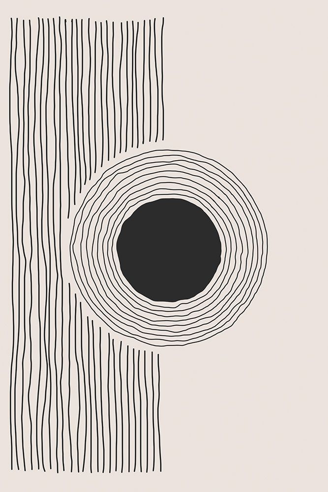 Minimal Circle art print by Jay Stanley for $57.95 CAD