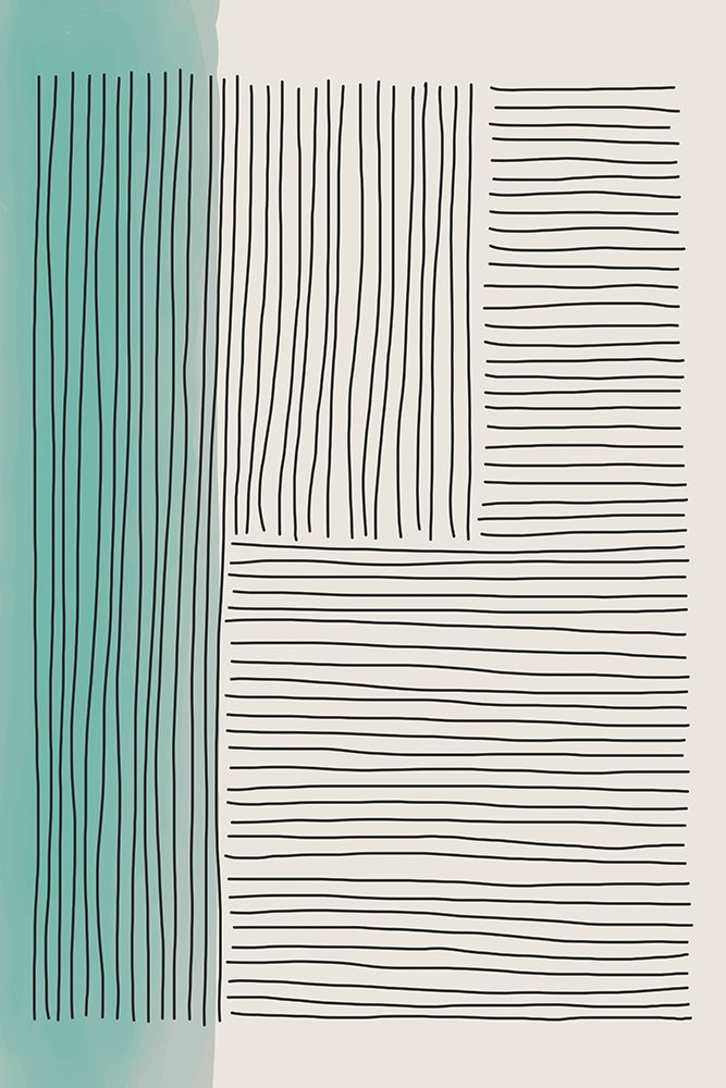 Pale Green Minimal Shapes Series #4 art print by Jay Stanley for $57.95 CAD