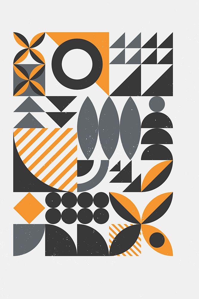 Vibrant Bauhaus Collection #3 art print by Jay Stanley for $57.95 CAD