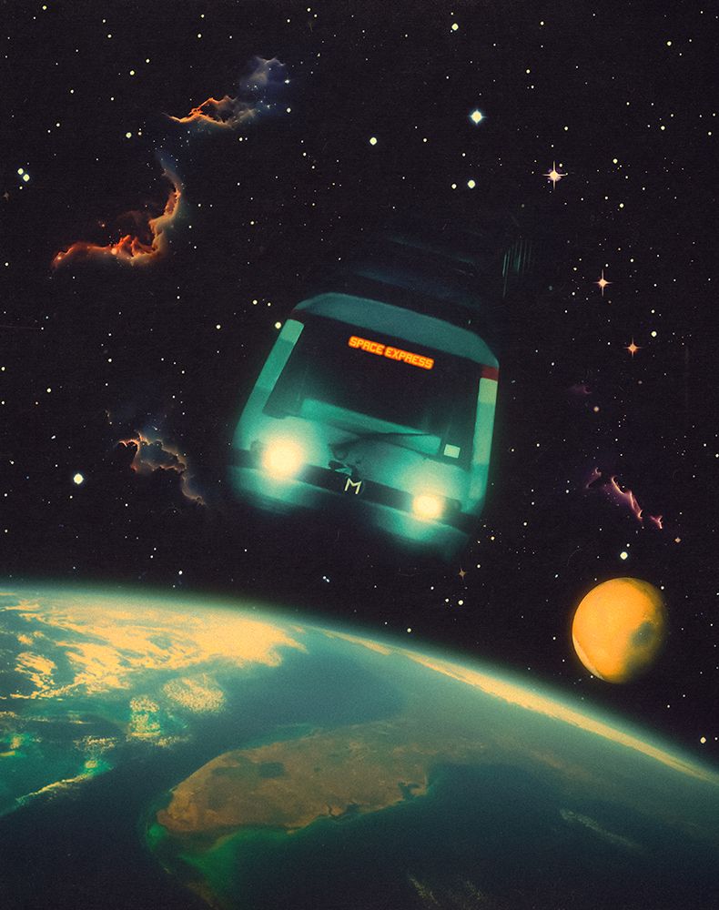 The Space Express art print by Taudalpoi for $57.95 CAD