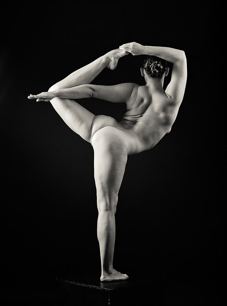 Gymnastic Nude art print by Photographer for $57.95 CAD