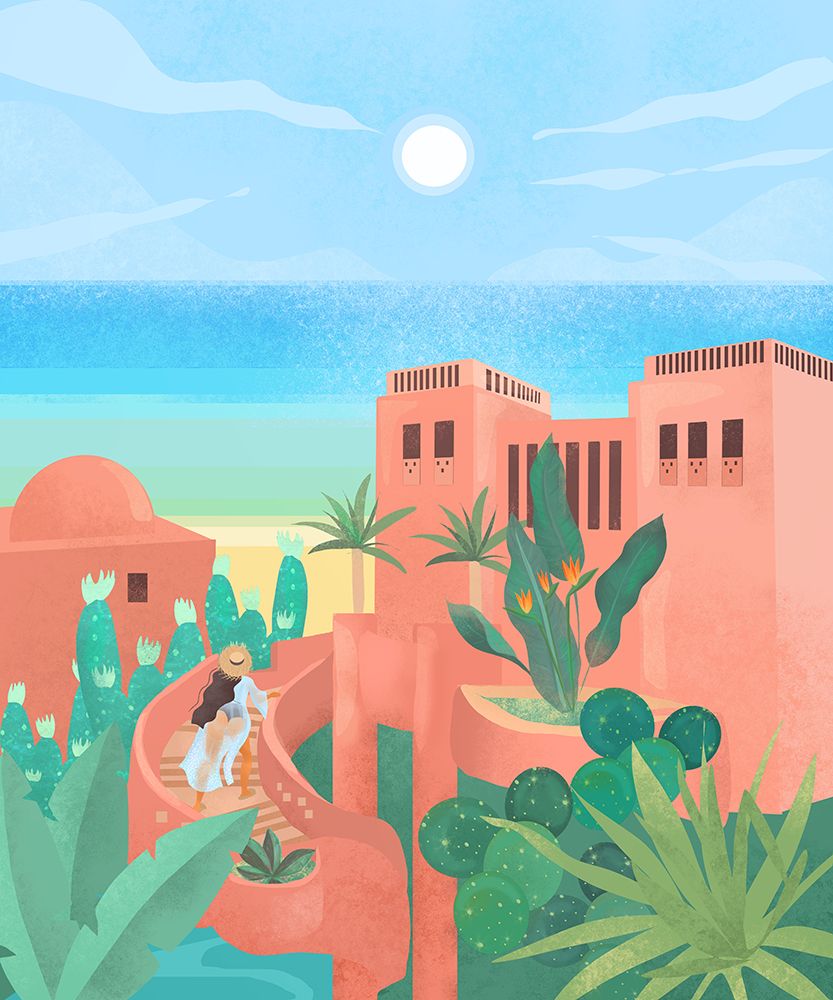 Canary Islands art print by Petra Lizde for $57.95 CAD