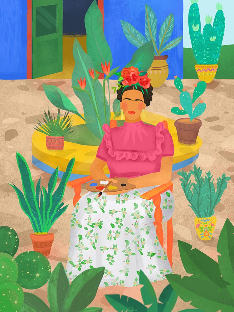 Frida art print by Petra Lizde for $57.95 CAD