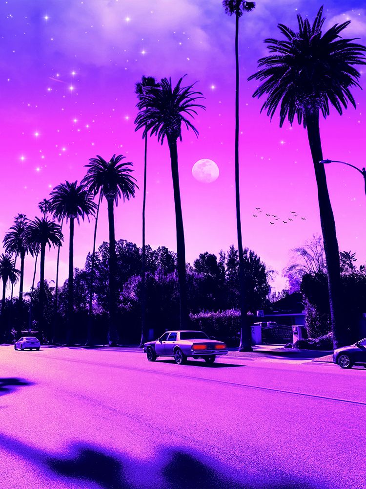 Aesthetic Cali Drive art print by Ritvik Takkar for $57.95 CAD