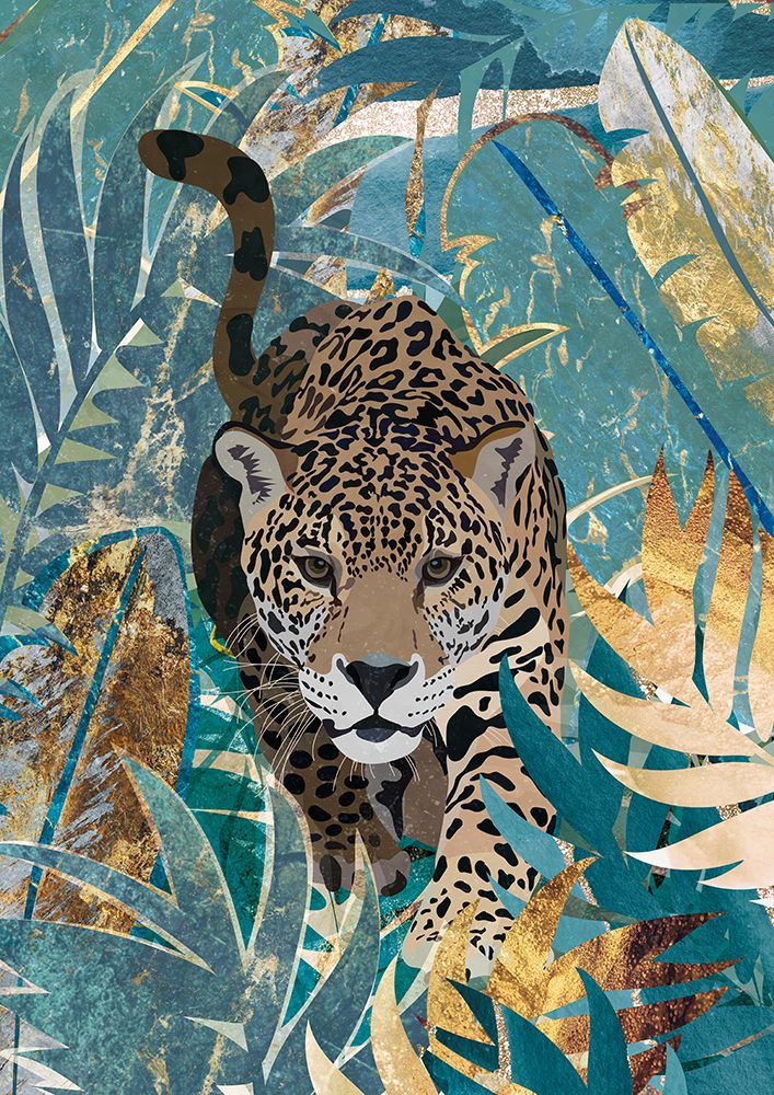 Jaguar Jungle 2 art print by Sarah Manovski for $57.95 CAD