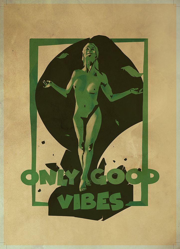 Good Vibes print art print by Dionisis Gemos for $57.95 CAD